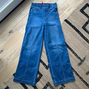 Spanx wide leg jeans with front seam - Size: MEDIUM/TALL